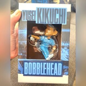 Yusei Kikuchi Bobblehead Brand New In Box